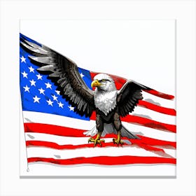 American Eagle Canvas Print