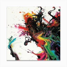 Splatter 3 Canvas Print