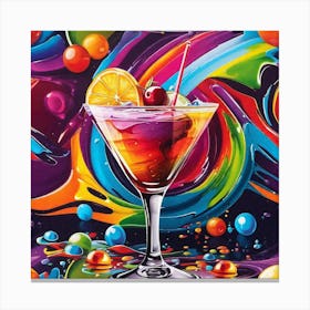 Cocktail 17 Canvas Print