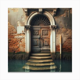 Venice Door Canvas Print