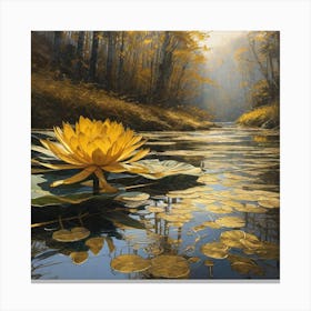 Water Lily Canvas Print