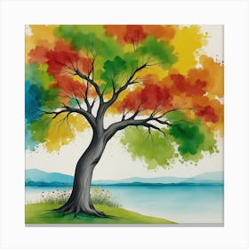 Autumn Tree Canvas Print