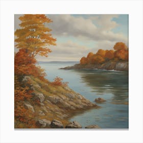 Rocky Shore 1 Canvas Print