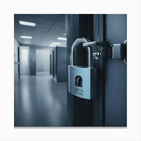 Data Security Stock Photos & Royalty-Free Footage Canvas Print