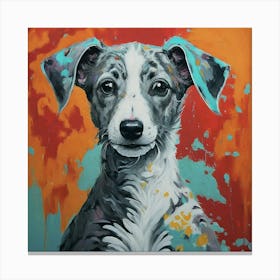 Greyhound Canvas Print