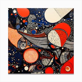 Abstract And Intricate A Captivating Design With An Interplay Of Shapes Forms And Textures That I 128781276 (2) Canvas Print