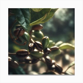 Coffee Beans 53 Canvas Print