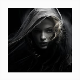 Dark Beauty Canvas Print