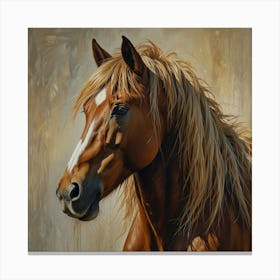 Horse Portrait 5 Canvas Print