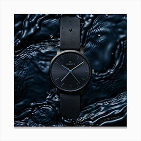 Watch In Water Canvas Print