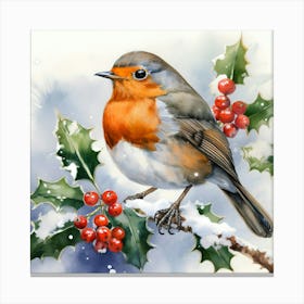 Robin 3 Canvas Print