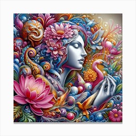 Psychedelic Art 22 Canvas Print