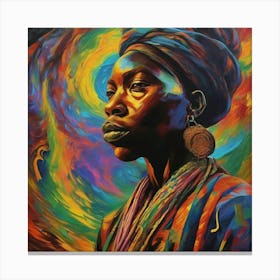 African Woman 5 Canvas Print