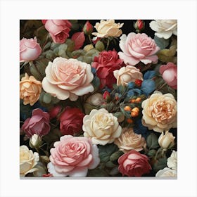 Roses Canvas Print