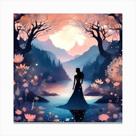 Fairytale Landscape Canvas Print