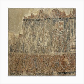 Of A Temple Canvas Print