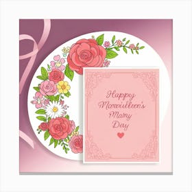 Happy Mother'S Day 5 Canvas Print