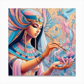 Egyptian Goddess 10 Canvas Print