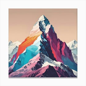 Mountain Canvas Art Canvas Print