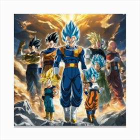 Dragon Ball Super 52 Canvas Print