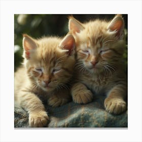 Cute Kittens Canvas Print