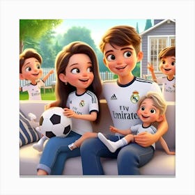 Family Portrait canvas 🖼️❤️ Canvas Print
