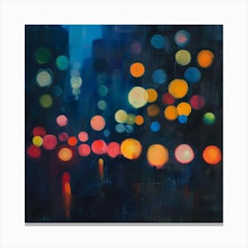 City Lights 2 Canvas Print