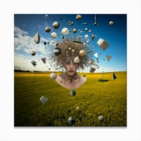 Firefly Chaos Of Beauty A Surreal And Dynamic Artistic Expression 60450 (1) Canvas Print