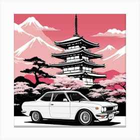 Japanese Car Canvas Print