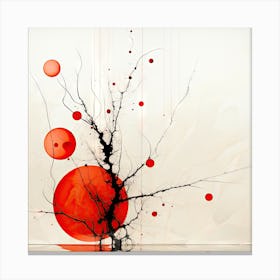 Abstract Tree Canvas Print