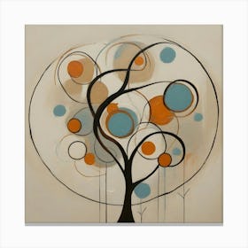 Tree Of Life Abstract 6 Canvas Print