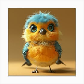 Cute Little Bird 31 Canvas Print