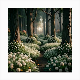 Walk In The Woods Canvas Print