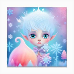 Elven Girl Canvas Print