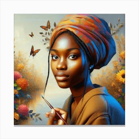 Black is Beautiful Canvas Print