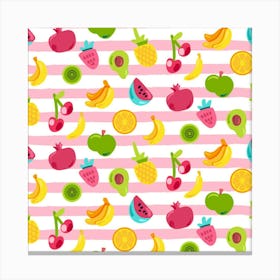 Fruit Pattern Canvas Print