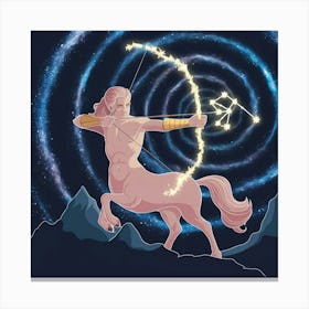 Taurus Zodiac Sign 1 Canvas Print