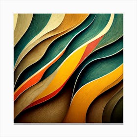 Flowing Stone 5 Canvas Print