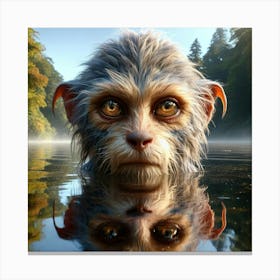 Land Of The Apes Canvas Print