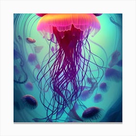 Jellyfish 1 Canvas Print