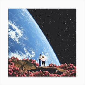 The View Square Canvas Print