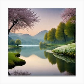 Peaceful Landscapes Photo (95) Canvas Print