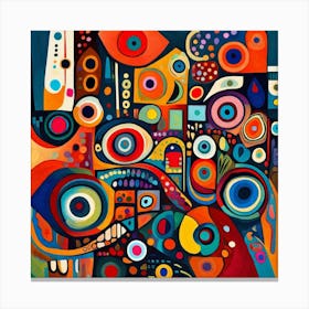 Abstract Painting 4 Canvas Print