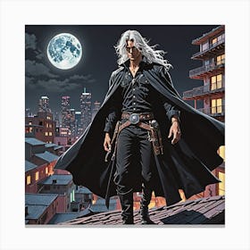 Vampire Slayer Canvas Print