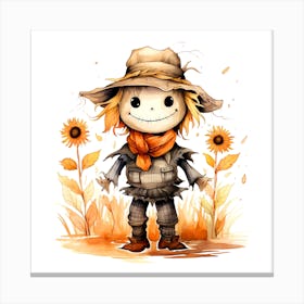 Scarecrow 3 Canvas Print