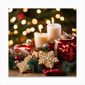 Christmas Decorations 12 Canvas Print