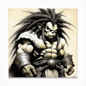 Troll 3 Canvas Print