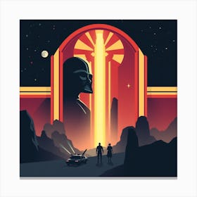 Star Wars Poster 3 Canvas Print