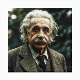 Albert Einstein Canvas Print