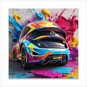 Car Art Canvas Print